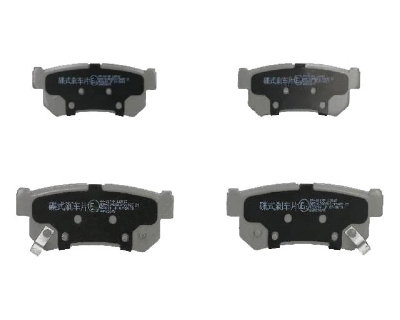 Image of JAPANPARTS PP-S01AF Brake pad set Rear Axle Brake Pad Set,disc brake (402)