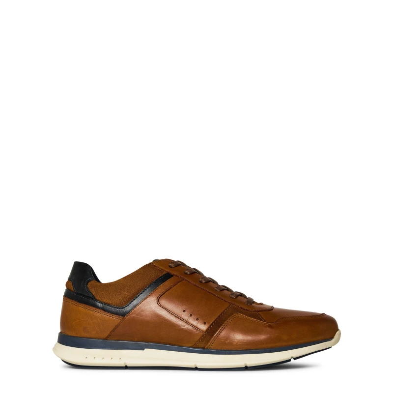 Image of Dune London Torben Trainers - Brown Brown 7