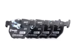 Image of BREMBO Brake pad set BMW P 06 033X 34212339276,34212339277,34212339278 34212339279,34212339290,34216763043,34216763044,34216784135