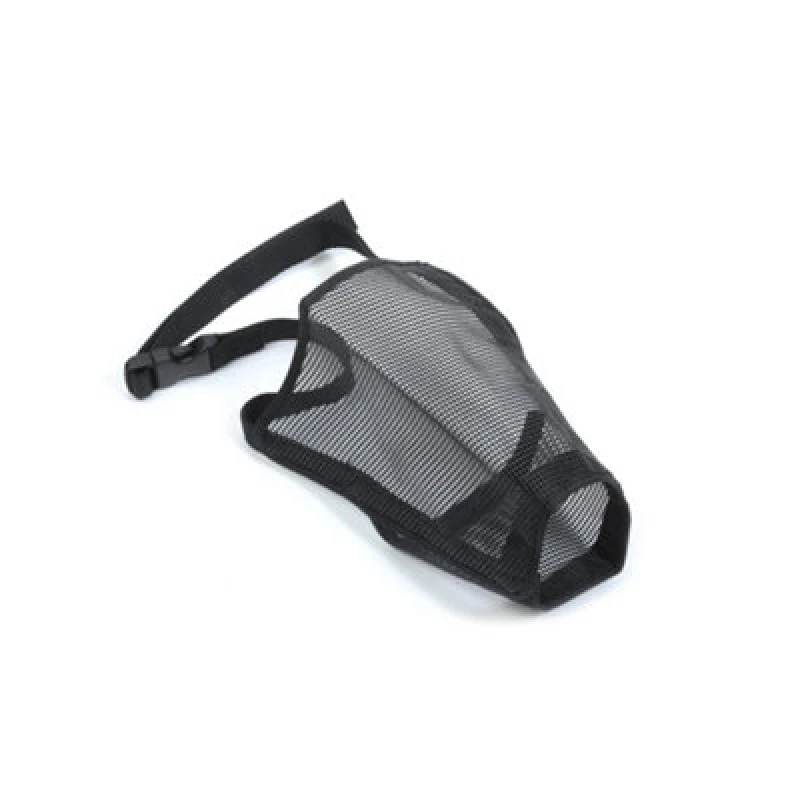 Image of Ancol Dog Mesh Muzzle, Size 3, 20 X 15 Cm, Black