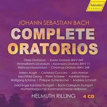 image of G&auml;chinger Kantorei - Johann Sebastian Bach: Complete Oratorios CD