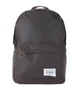 Image of Barbour Eadan Waxed Backpack - Olive