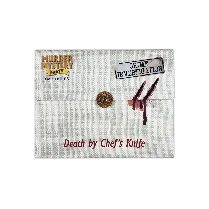 Image of Murder Mystery Case Files - Death by Chef's Knife General merchandise