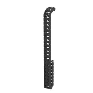Image of Elev8 vertical cable chain for back-to-back desks - black