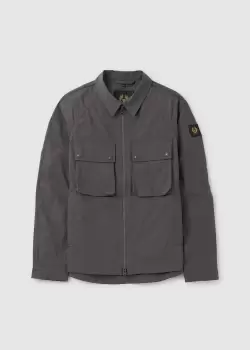 Belstaff Mens Hedger Overshirt In Slate