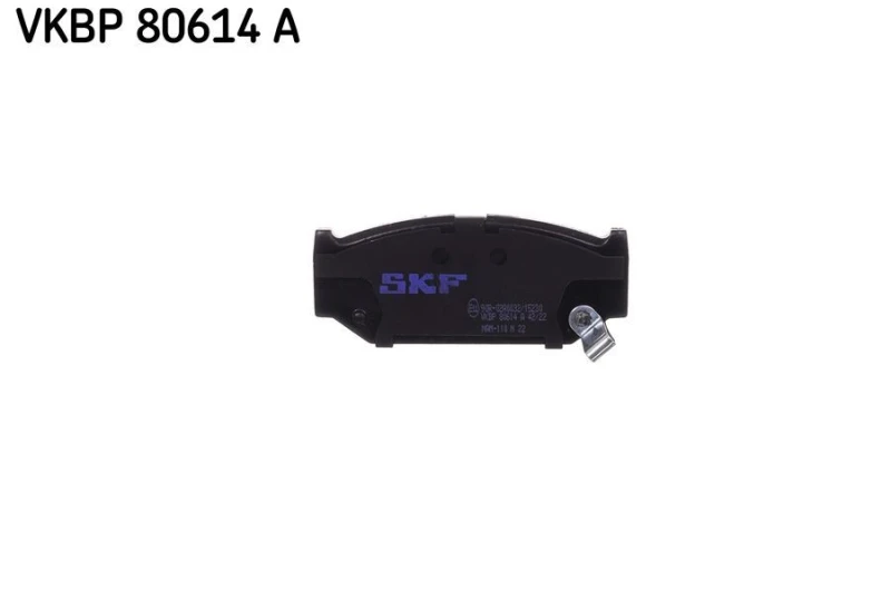 Image of SKF VKBP 80614 A Brake pad set with acoustic wear warning Brake Pad Set,disc brake (402)