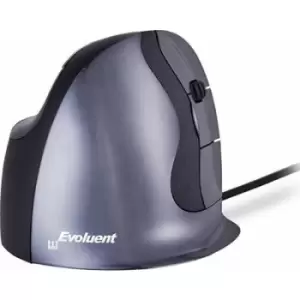 image of BakkerElkhuizen Evoluent D Mouse L Mouse USB 6 Buttons 800 dpi, 1600 dpi, 2400 dpi, 3200 dpi