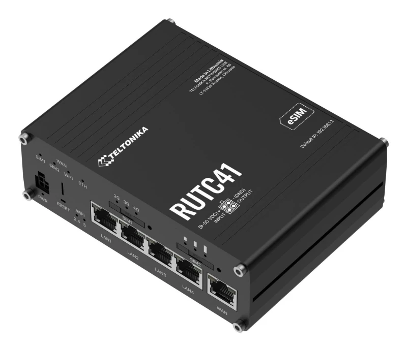 Image of TELTONIKA NETWORKS RUC41 (EU) 4G C 4 Edge