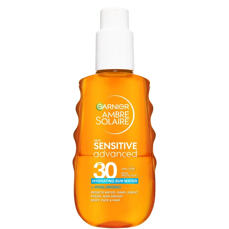 Image of Garnier Ambre Solaire Sensitive Advanced UV Water Spray SPF30 150ml