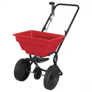 image of Sealey SPB27W Broadcast Spreader 27kg Walk Behind Lightweight