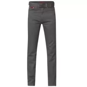 Image of Duke London Mens Brian Bedford Cord Trousers With Belt (32L) (Brown)