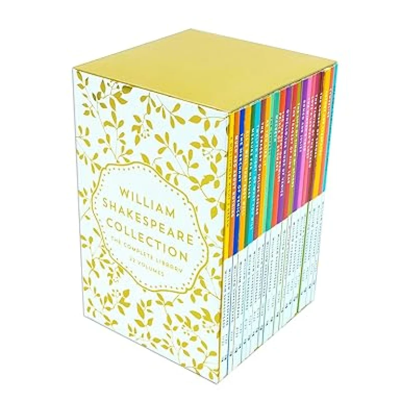 Image of William Shakespeare The Complete Collection 22 Books Set The Two Gentlemen of Verona William Shakespeare Books