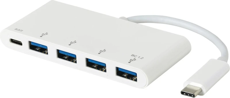 Image of eSTUFF ES623007WH interface hub USB 3.2 Gen 1 (3.1 Gen 1) Type-C 5000