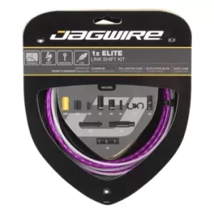 Image of Jagwire 1x Elite Link Shift Cable Kit Limited Purple