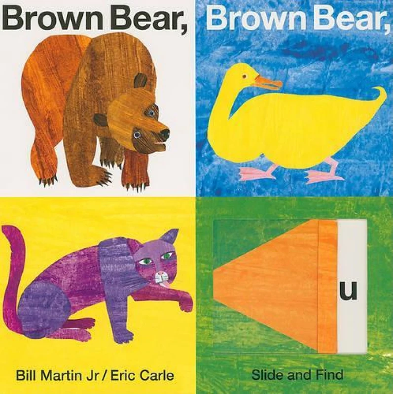 Image of Brown Bear Brown Bear What Do You See Slide and Find by Bill Martin Book