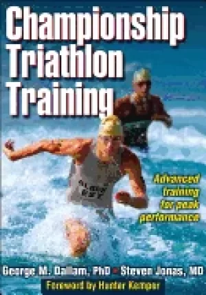 Image of championship triathlon training