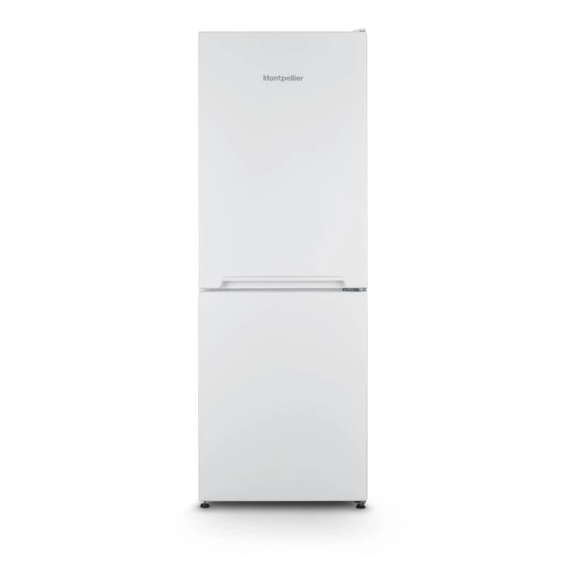 Image of Montpellier White Low Frost Fridge Freezer - 230L Capacity - E Energy Rating Size: 1 Pack White Unisex 1 Pack