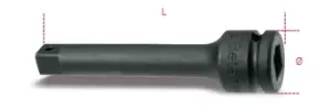 Image of Beta Tools 729/22 1" Square Drive Impact Extension Bar 330mm 007290825