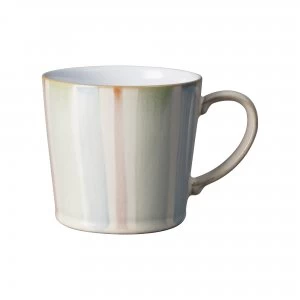 image of Denby Multi Stripe Painted Large Mug