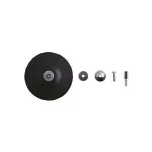 Image of Rubber Backing Pad - 125mm - 0348 - Laser