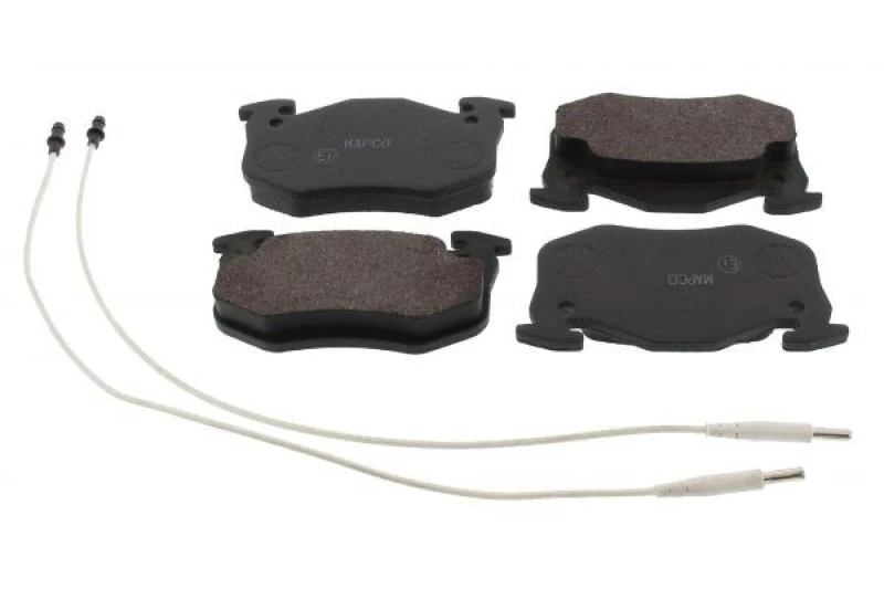 Image of MAPCO 6277 Brake pad set Front Axle, incl. wear warning contact Brake Pad Set,disc brake (402)