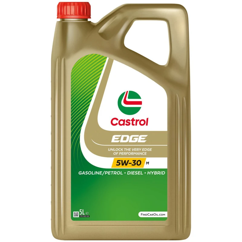 Image of Castrol Engine oil Castrol EDGE 5W-30 M Capacity: 5l, Synthetic Oil 15F6DC