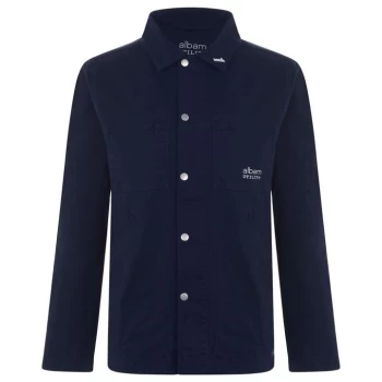 Image of Albam Utility Twill Factory Jacket - Blue