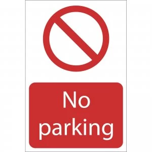 Image of Draper No Parking Sign 400mm 600mm Standard
