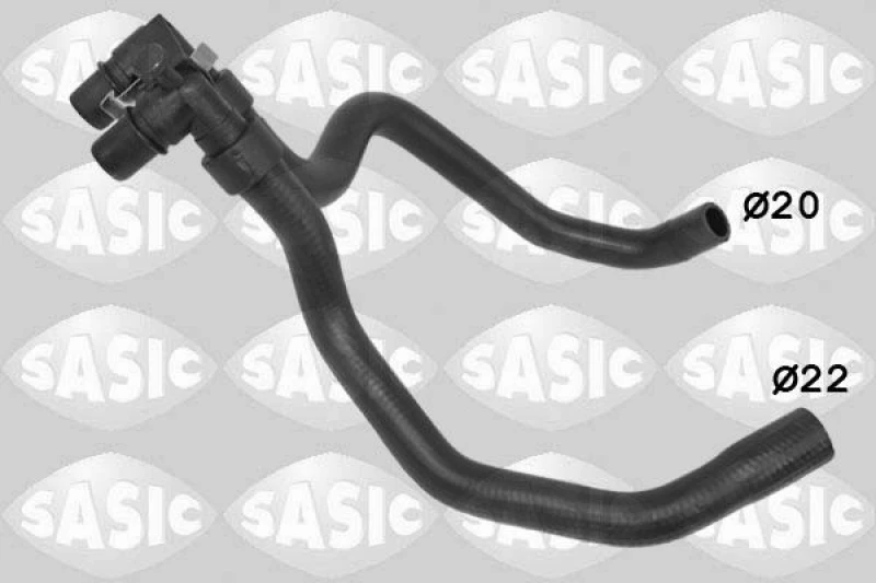 Image of Radiator hose SASIC 3400236