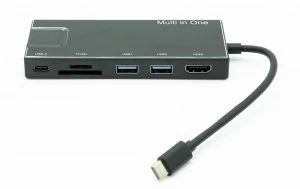 Image of Dynamode USB-C Docking Station with Card Reader