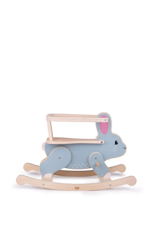 Image of Bigjigs Toys Rocking Rabbit Toy Natural