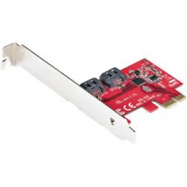 Image of StarTech.com SATA III PCIe Card - 2-Port 2P6G-PCIE-SATA-CARD