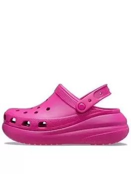 image of Crocs Crush Clog - Fuschia Fun, Pink, Size 4, Women