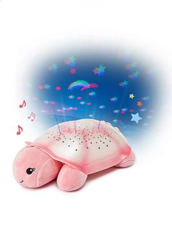 Image of Cloud B Twinkling Twilight Turtle® - Pink 7323-T2P