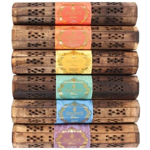 image of Esscents Incense Wooden Gift Set Pack Of 6