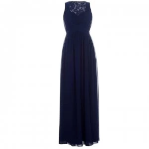 Image of Little Mistress Little Laceup Back Dress - NAVY