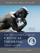 Image of miniature guide to critical thinking concepts and tools