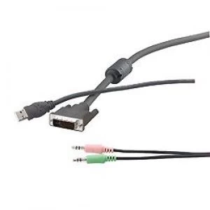 Image of Linksys F1D9201-10 KVM cable 3m Black