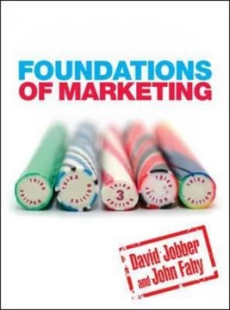 Image of Foundations of Marketing by David Jobber Paperback