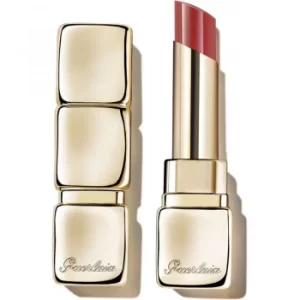 image of GUERLAIN KissKiss Shine Bloom Shiny Lipstick Shade 219 Eternal Rose 3,5 g