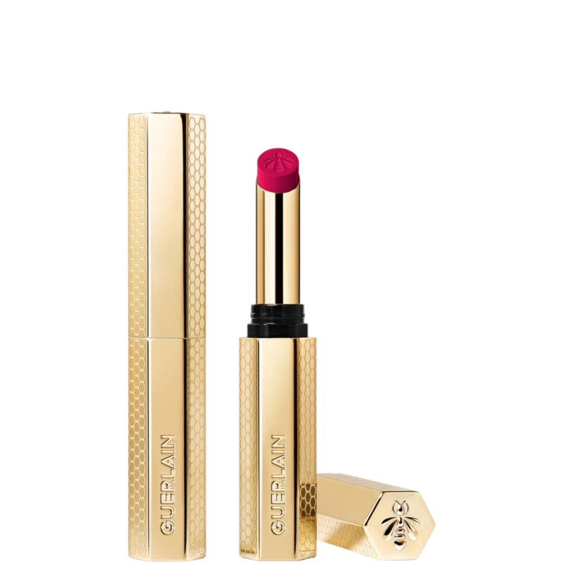 Image of GUERLAIN KISSKISS Blur Matte Lipstick 1.85g 391 - Vibrant Rose