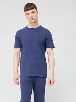 Image of BOSS Tegood Regular Fit T-Shirt - Navy, Size 2XL, Men