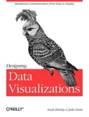 Image of designing data visualizations representing informational relationships