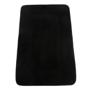 image of Mayfair Cashmere Touch Ultimate Microfibre Bath Mat (50x80cm) (Black)