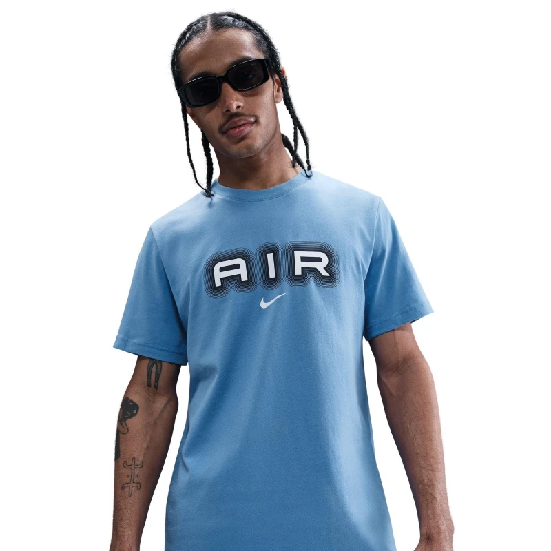Image of Nike M NSW SW AIR GRAPHIC TEE Blue male S