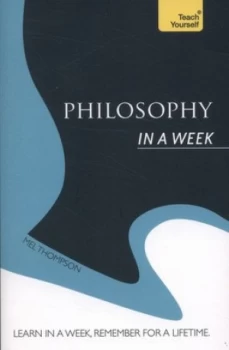 Image of Philosophy in a Week by Mel Thompson Paperback