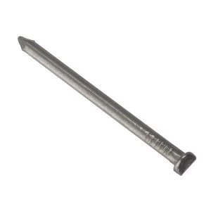 Image of ForgeFix Oval Lost Head Nail Bright Finish 100mm Bag Weight 500g