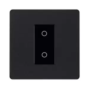 Image of BG Evolve Matt Black 200W Single Touch Dimmer Switch 2-Way Secondary - PCDMBTDS1B