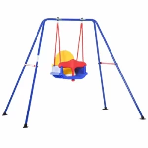 Image of Zesty Kids Outdoor Toddler Swing with Safety Harness