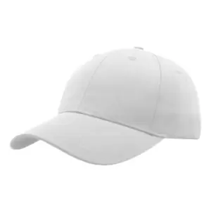 Image of Atlantis Zoom Sports 6 Panel Baseball Cap (One Size) (White)